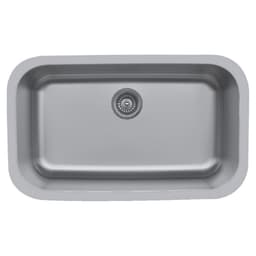 Karran Edge 300 30" 18G Undermount Stainless Sink as an Soft Satin | E-340