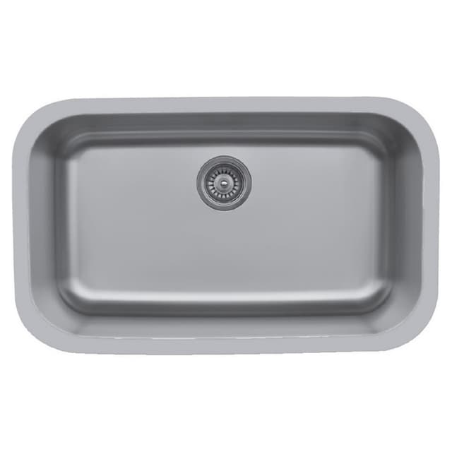 Karran Edge 300 30" 18G Undermount Stainless Sink as an Soft Satin | E-340