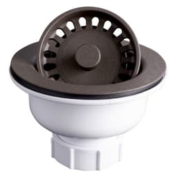 3-1/2" Quartz Strainer Basket, Brown
