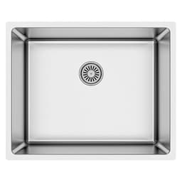 Select Stainless Steel Undermount 16G Single Bowl Kitchen Sink, 21-1/4" x 17-1/4" x 8-1/4"