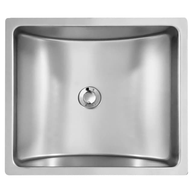 UV-1715 Stainless Steel Undermount 18G Single Bowl Vanity Sink, 17-1/4" x 15" x 6-1/2