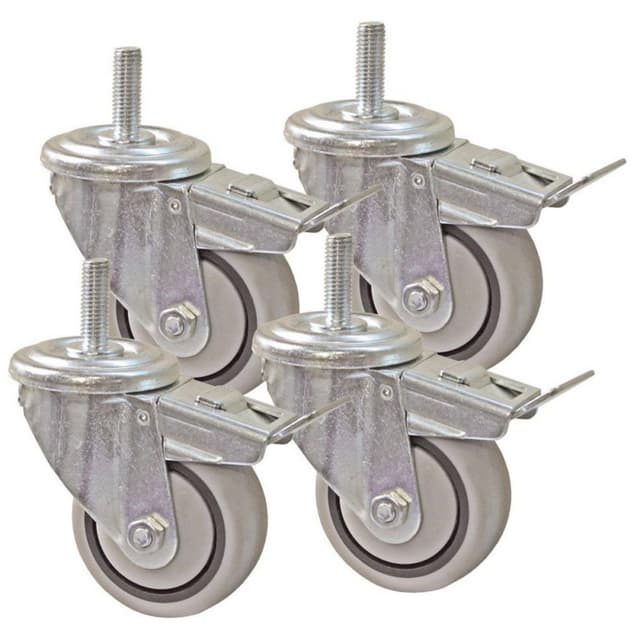 3" Dual Locking Caster Set