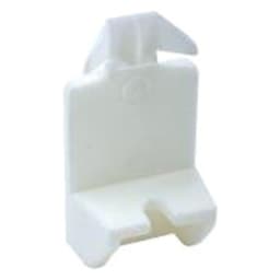 340 Series Locking Shelf Support Pin, White Finish