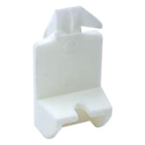 340 Series Locking Shelf Support Pin, White Finish