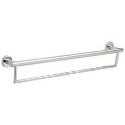 Decor Assist 24" Contemporary Towel Bar with Assist Bar, Polished Chrome
