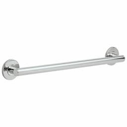 24" Contemporary Decorative Grab Bar, Chrome