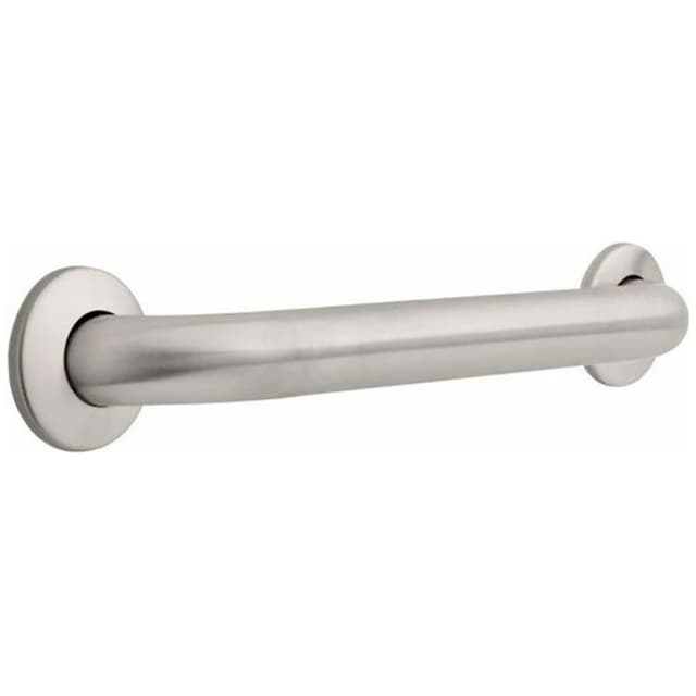 Centurion 16" x 1-1/2" Concealed Screw Grab Bar, Stainless Steel