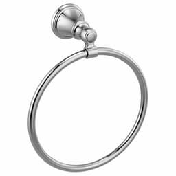 Woodhurst Towel Ring, Chrome