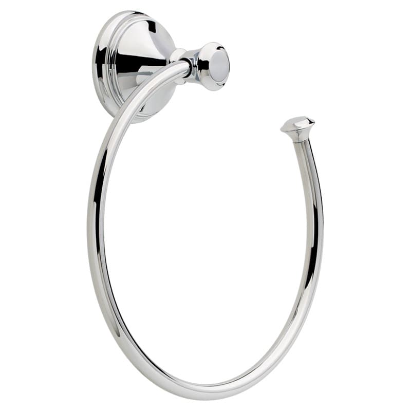 Cassidy Towel Ring, Polished Chrome