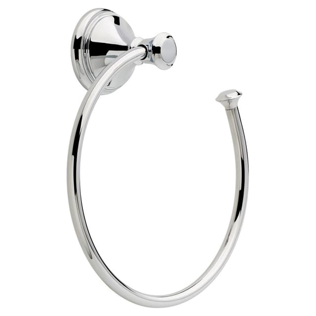 Cassidy Towel Ring, Polished Chrome
