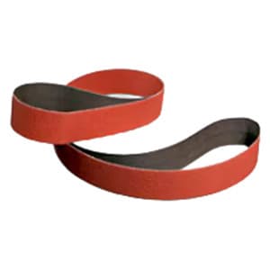 36+ Grit Single Flex Cloth Belt, Maroon