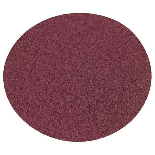 20" 80 Grit No Holes 348D Sanding Disc, Aluminum Oxide on Cloth