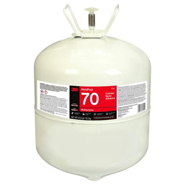 HoldFast 70 Cylinder Spray Adhesive, Transparent, 27.3 lb
