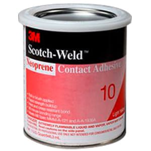 Neoprene 10 Contact Adhesive, Light Yellow, 1 Gallon