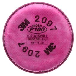 2097 Particulate Filter, P100 Respiratory Protection 100/Case