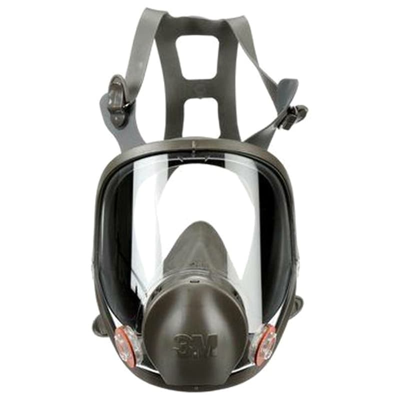 6900 Large Full Facepiece Respirator with Exhale Valve, Case of 4