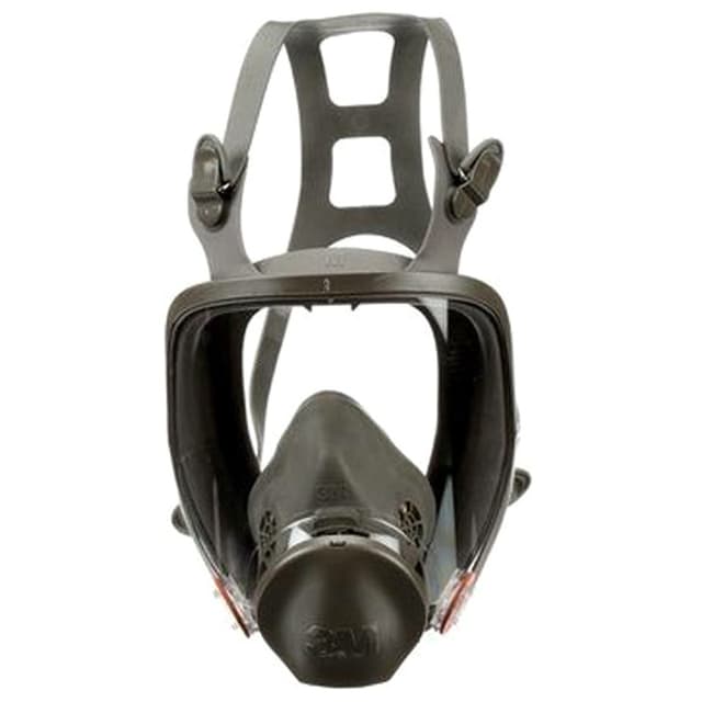 6800 Medium Full Facepiece Respirator with Exhale Valve, Case of 4