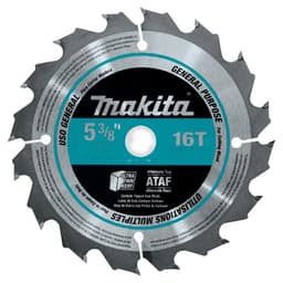 5-3/8" x 16 Teeth Cross-Cut/Miter/Rip Circular Saw Blade