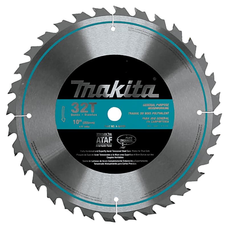 10" 32 Teeth Carbide-Tipped Table Saw Blade