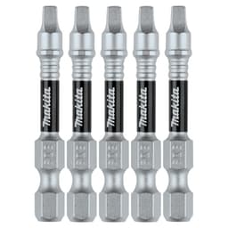#3 x 2" Square Impact XPS Power Bit, (5/Pack)
