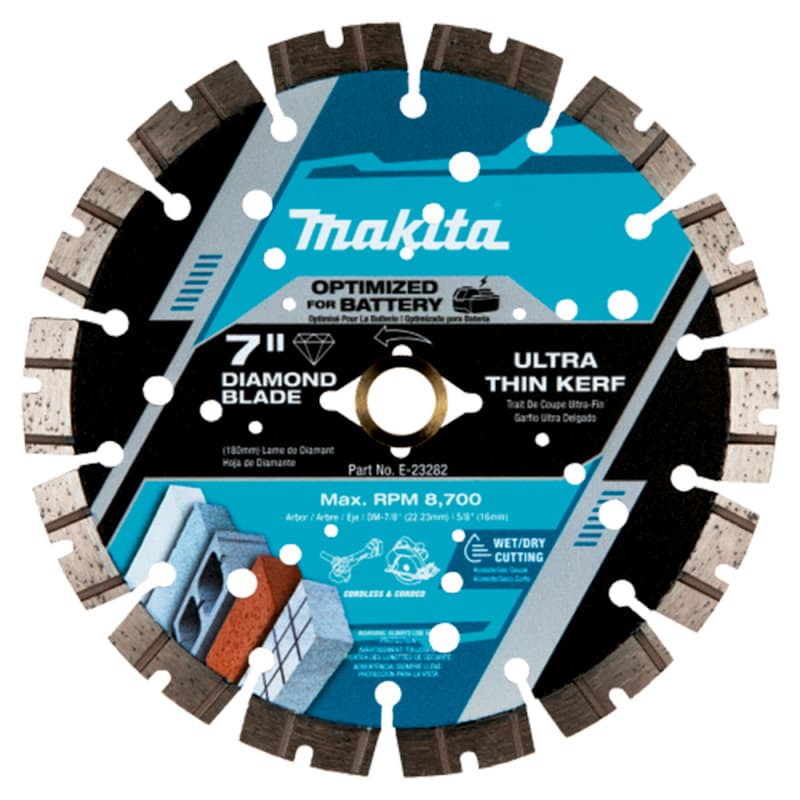 7" Segmented General Purpose Thin Kerf Diamond Blade