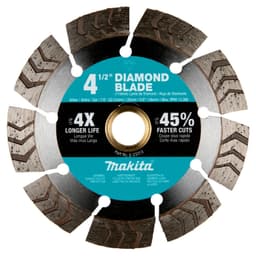 4-1/2" Segmented Turbo General Purpose Diamond Blade