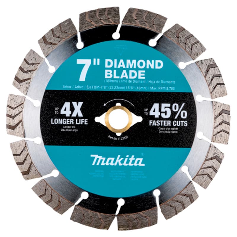 7" Segmented Turbo General Purpose Diamond Blade