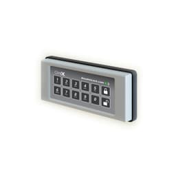 StealthLock Wall Mounting Plate, Satin Nickel
