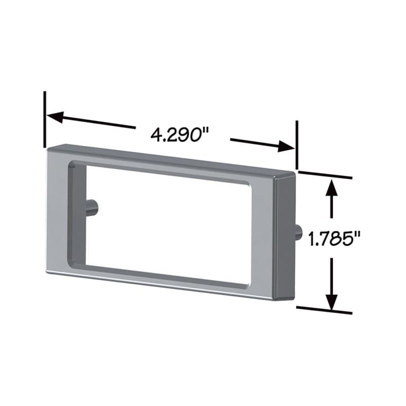 StealthLock® Timberline Mounting Plate, Nickel-Plated