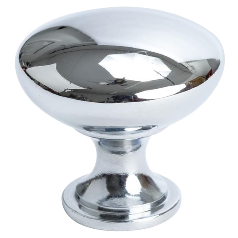 29mm Classic Round Knob, Polished Chrome