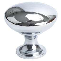 29mm Classic Round Knob, Polished Chrome