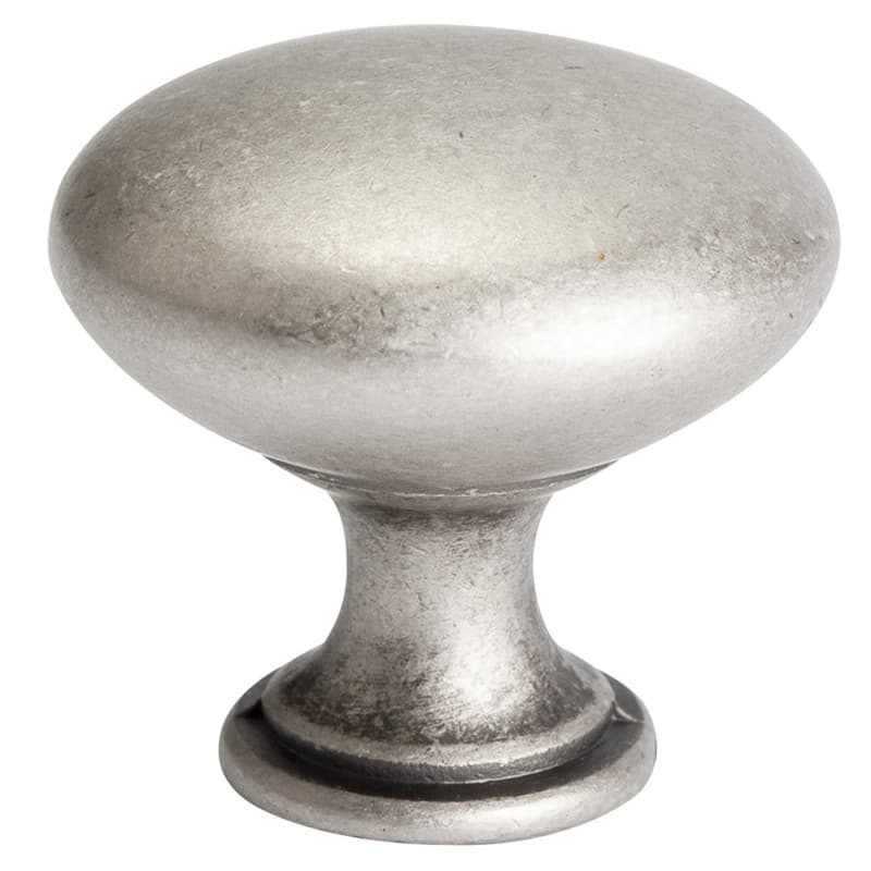 29mm Classic Round Knob, Weathered Nickel