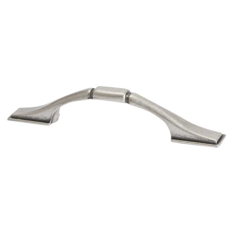 3" Classic Handle Pull, Weathered Nickel, 4-7/8" Length