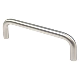 4" Commercial Wire Pull, Satin Nickel