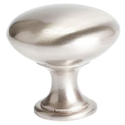 1-1/4" Commercial Round Knob, Satin Nickel
