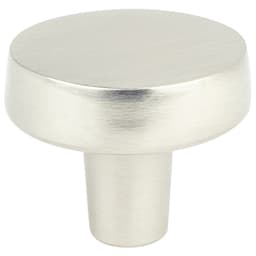 1-7/32" Mod Round Knob, Satin Nickel
