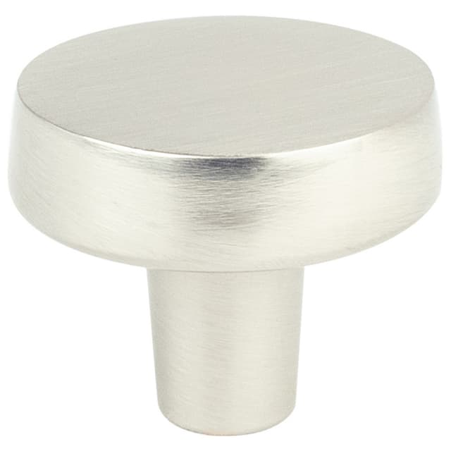 1-7/32" Mod Round Knob, Satin Nickel