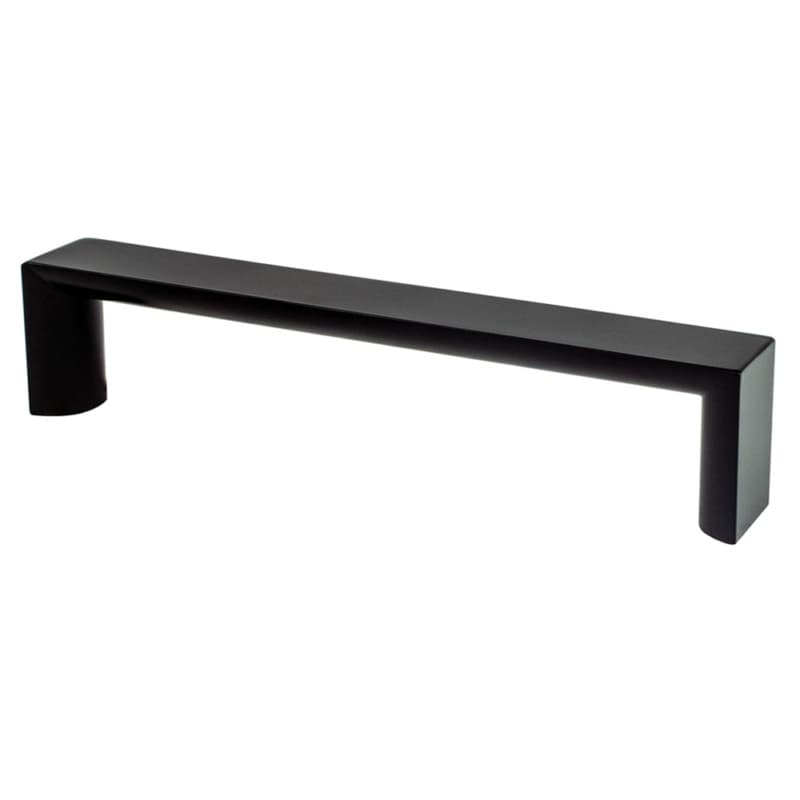 128mm Mod Bar Pull, Matte Black, 5-11/16" Length
