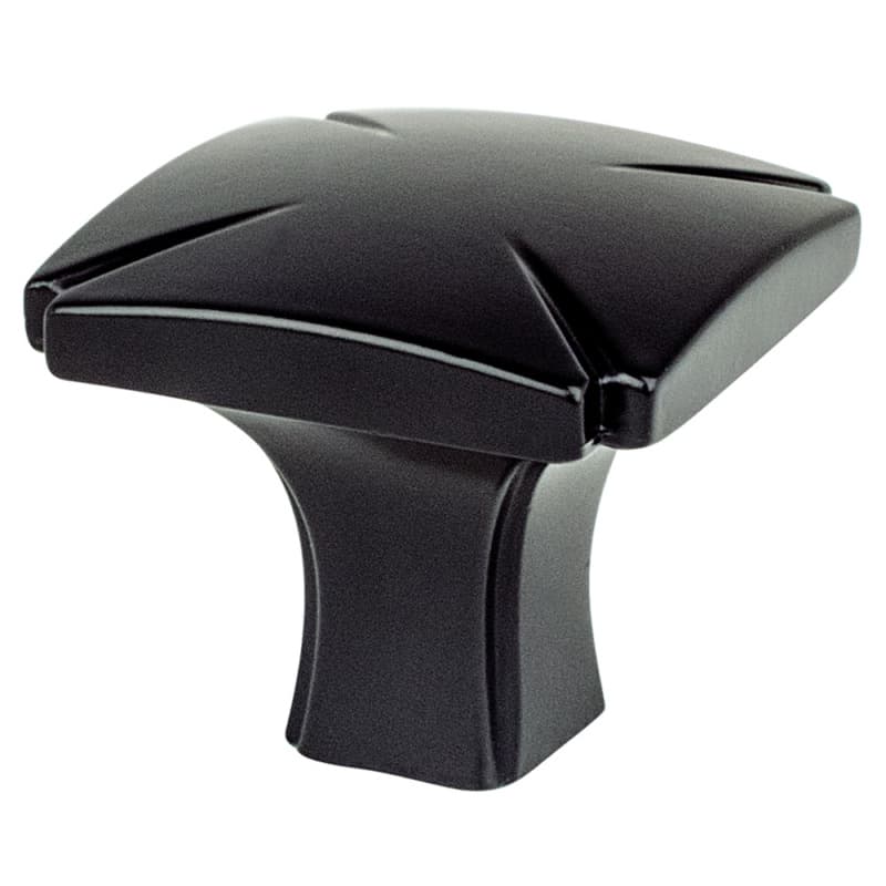 1-5/32" Preferred Square Knob, Matte Black