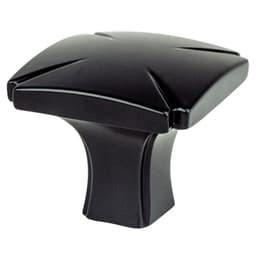 1-5/32" Preferred Square Knob, Matte Black