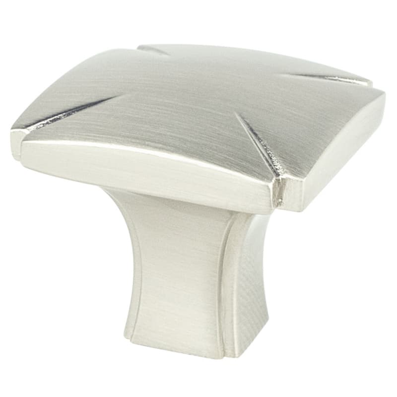 1-5/32" Preferred Square Knob, Satin Nickel