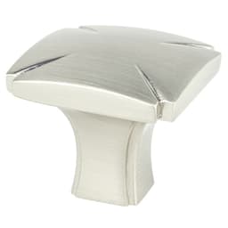 1-5/32" Preferred Square Knob, Satin Nickel
