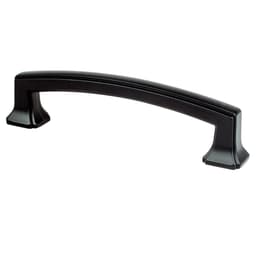 96mm Preferred Bar Pull, Matte Black, 4-13/32" Length