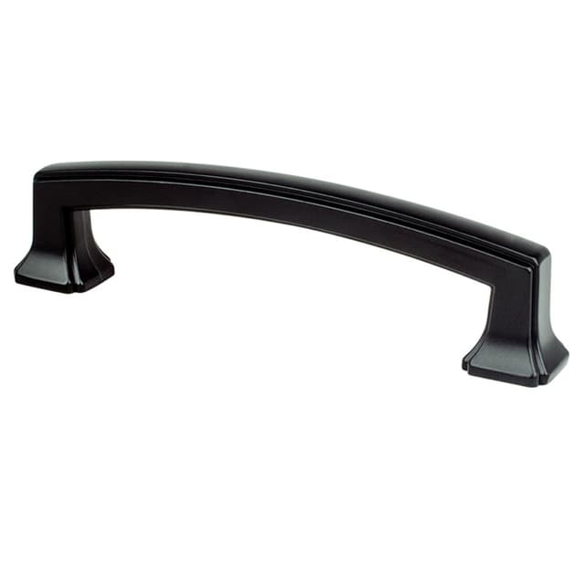 96mm Preferred Bar Pull, Matte Black, 4-13/32" Length