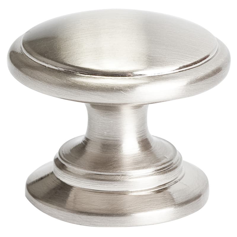 1-1/4" Premier Round Knob, Satin Nickel