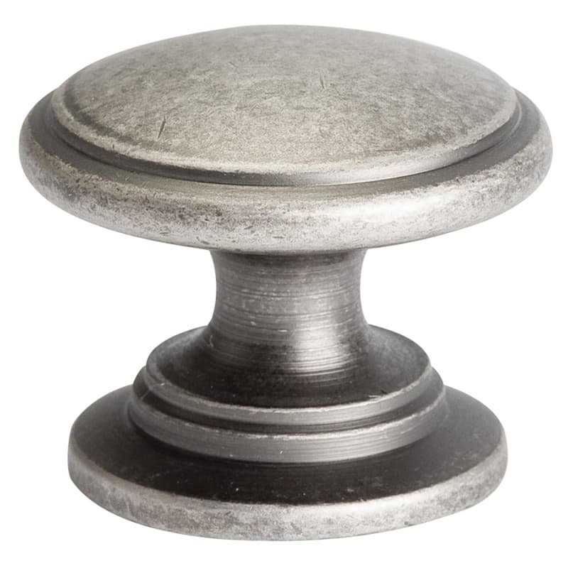 1-1/4" Premier Round Knob, Weathered Nickel