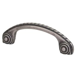 3" Select Rope Pull, Weathered Nickel