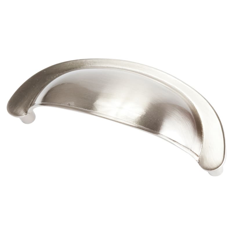 3" Select Cup Pull, Satin Nickel