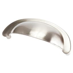 3" Select Cup Pull, Satin Nickel