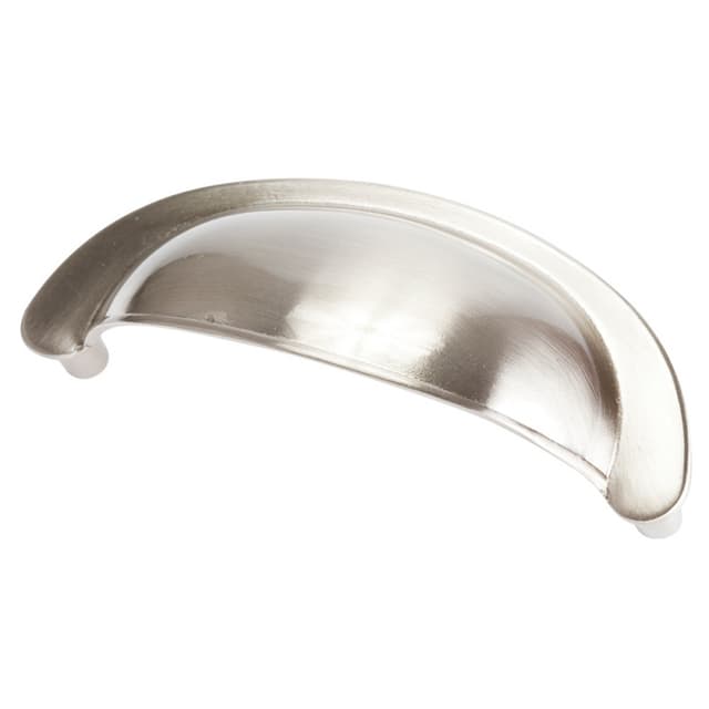 3" Select Cup Pull, Satin Nickel